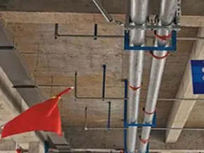 港口管廊支架的安装方法